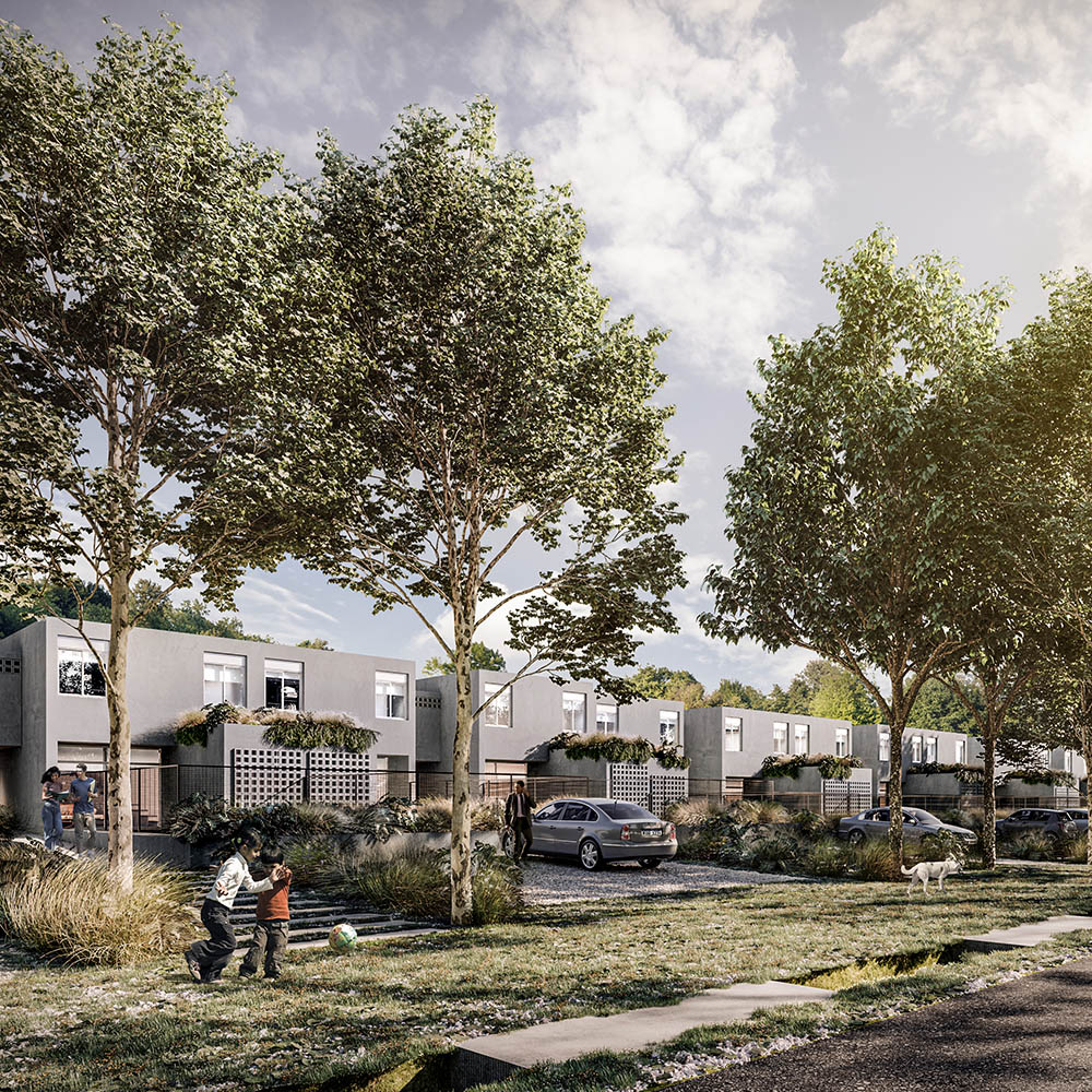 Bulevar complex interior